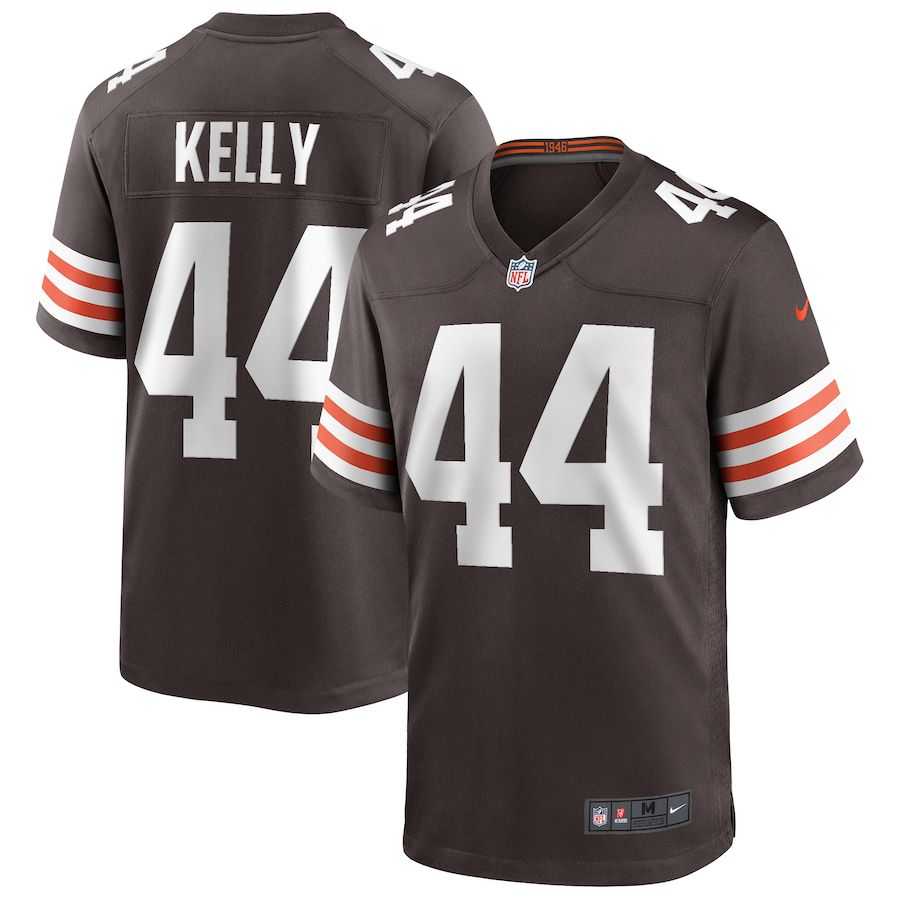Men Cleveland Browns 44 Leroy Kelly Nike Brown Game Retired Player NFL Jersey